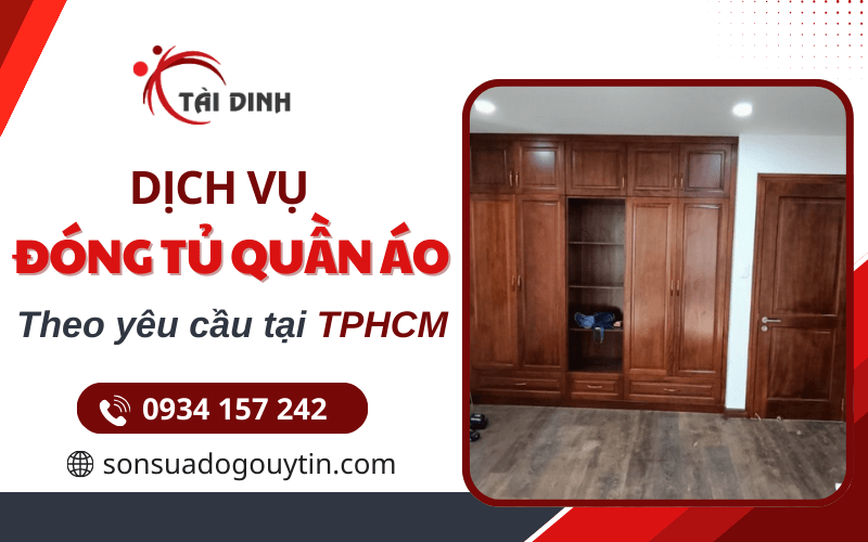 đóng tủ quần áo theo yêu cầu