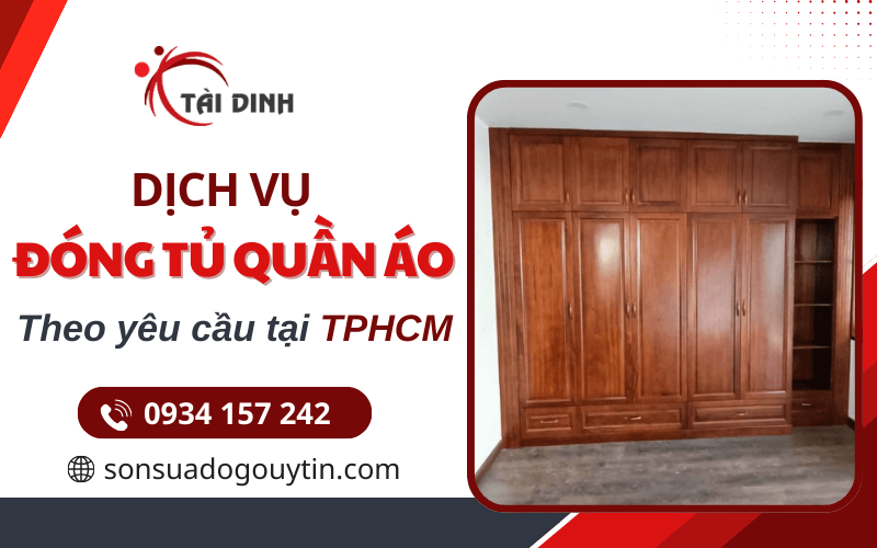 đóng tủ quần áo theo yêu cầu