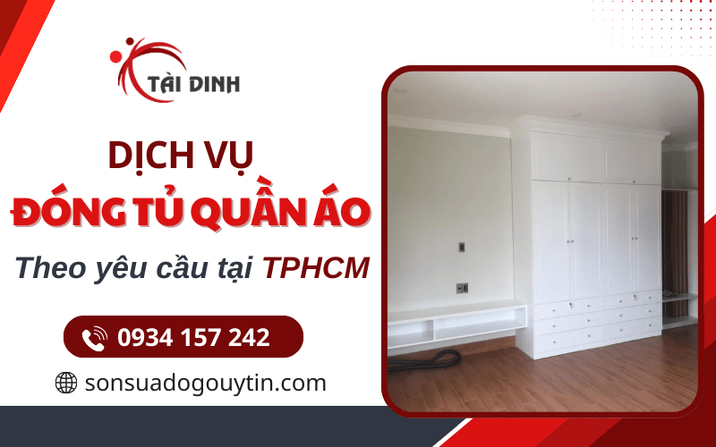 đóng tủ quần áo theo yêu cầu