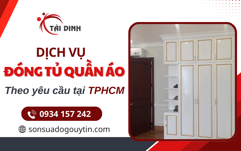 đóng tủ quần áo theo yêu cầu