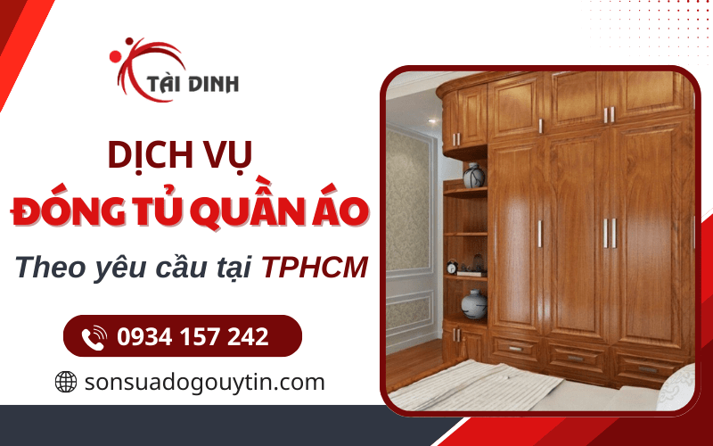 đóng tủ quần áo theo yêu cầu