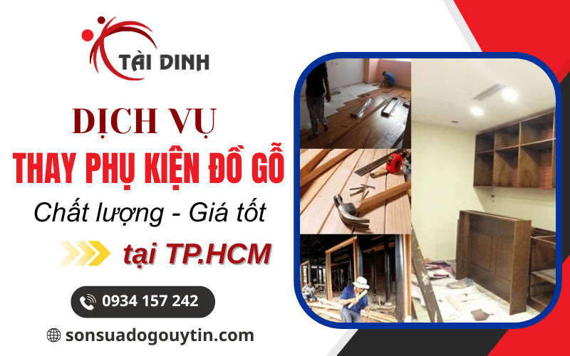 thay phụ kiện đồ gỗ