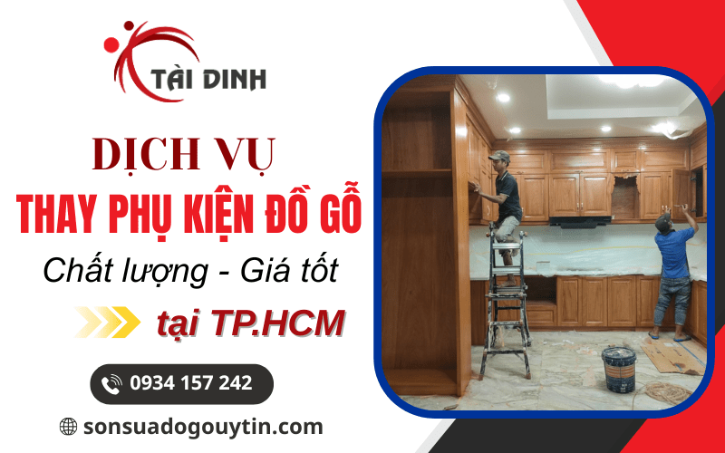 thay phụ kiện đồ gỗ